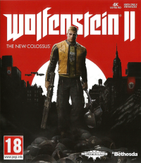 Wolfenstein II: The New Colossus PAL Xbox One PAL box art